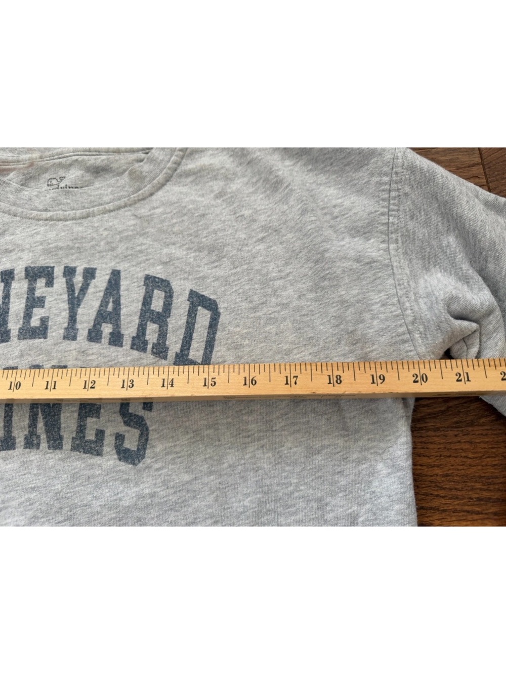 Vineyard Vines Women’s Gray Blue Crewneck Pullover Sweatshirt Graphic XS - Picture 4 of 6